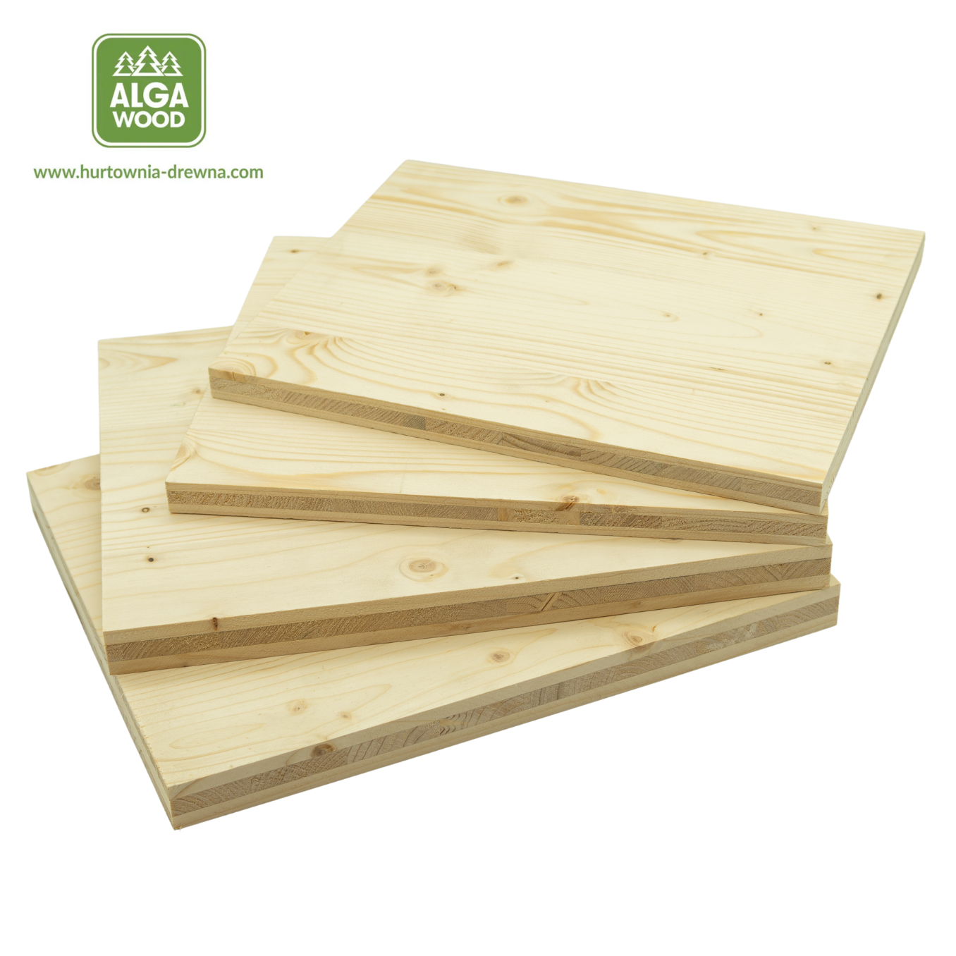 Panneau sandwich épicéa 19×1250, classe B/C+ – AlgaWood