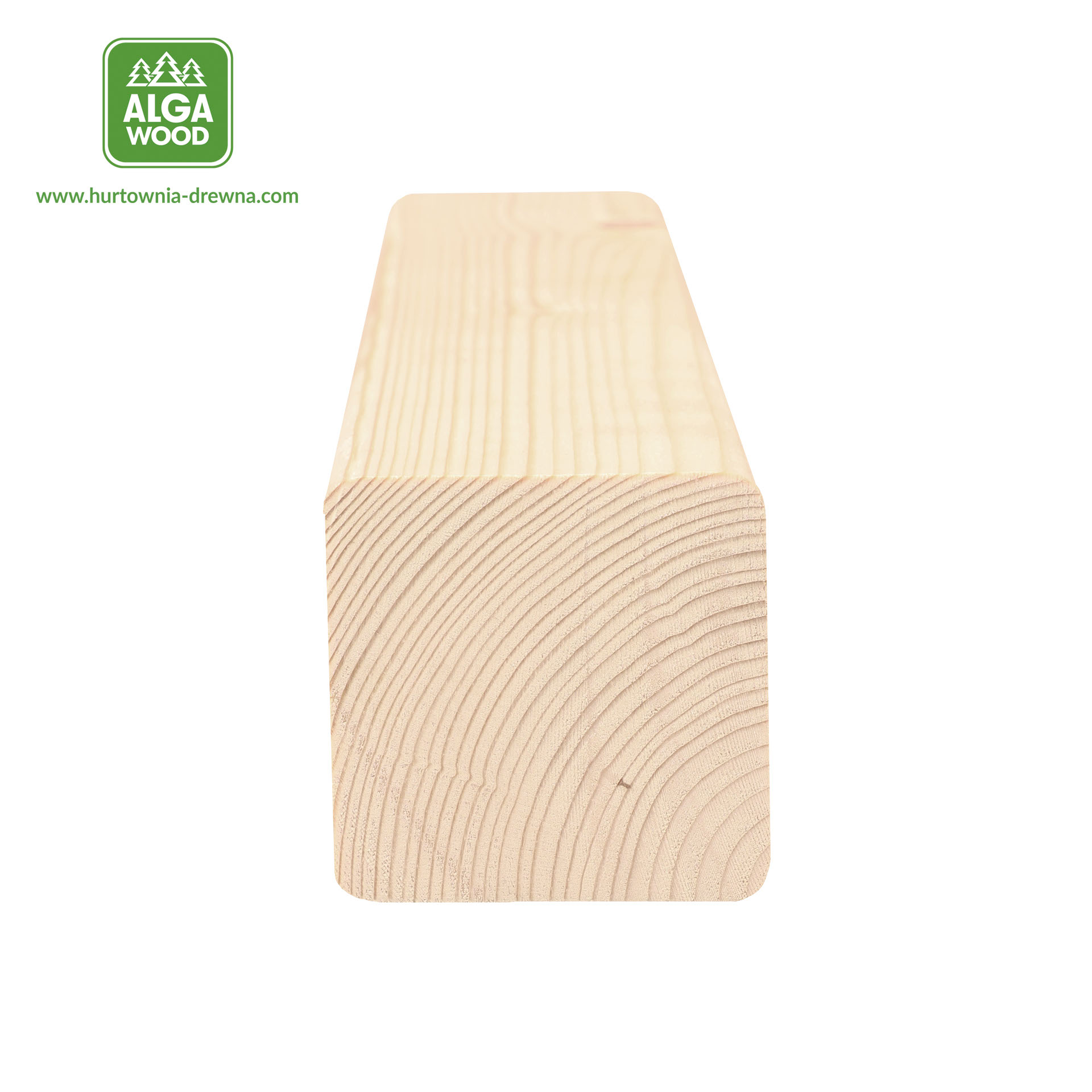 Epicéa scandinave 69×69, équarri raboté, classe AB – AlgaWood