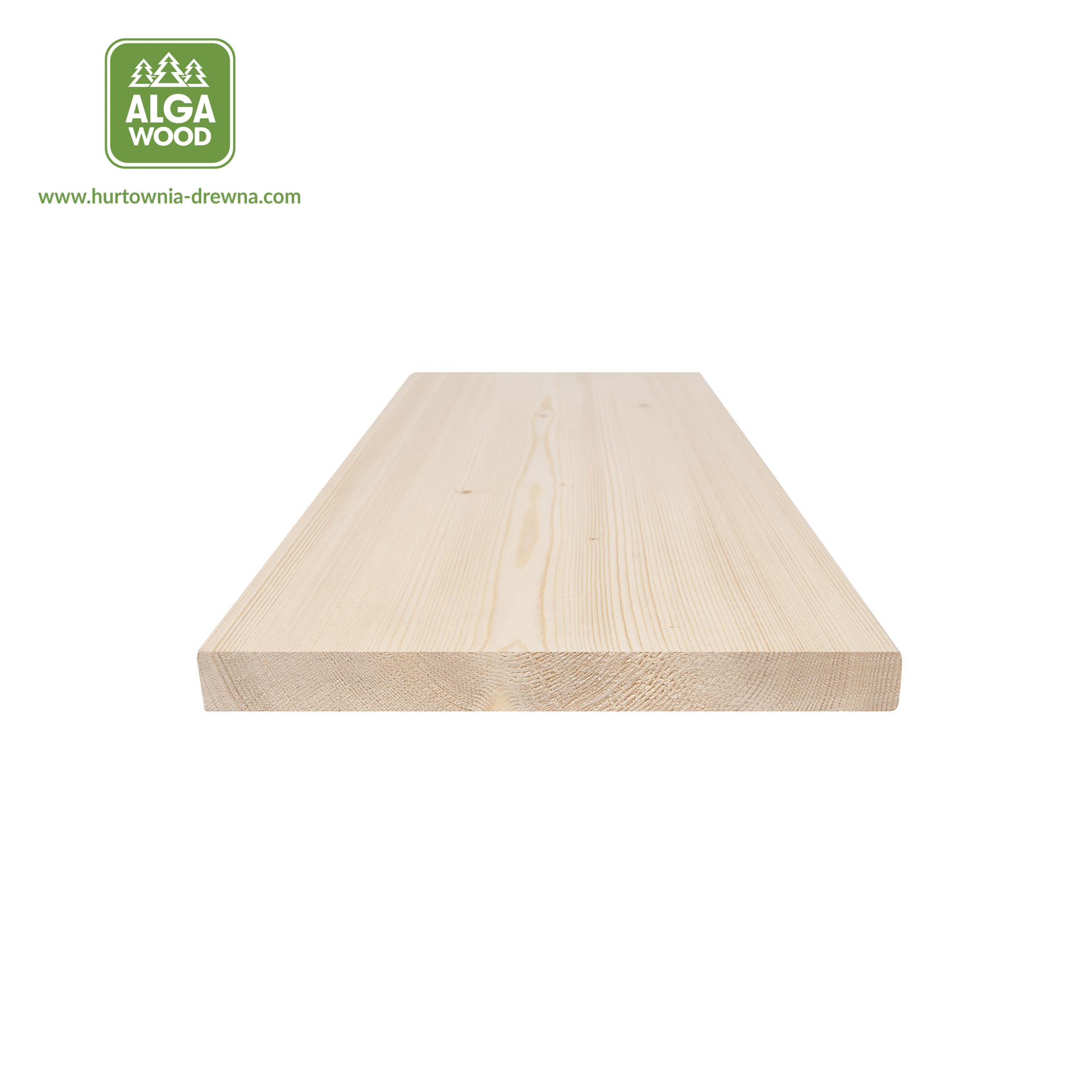 Planche rabotée épicéa scandinave 19×146 S4S classe AB – AlgaWood