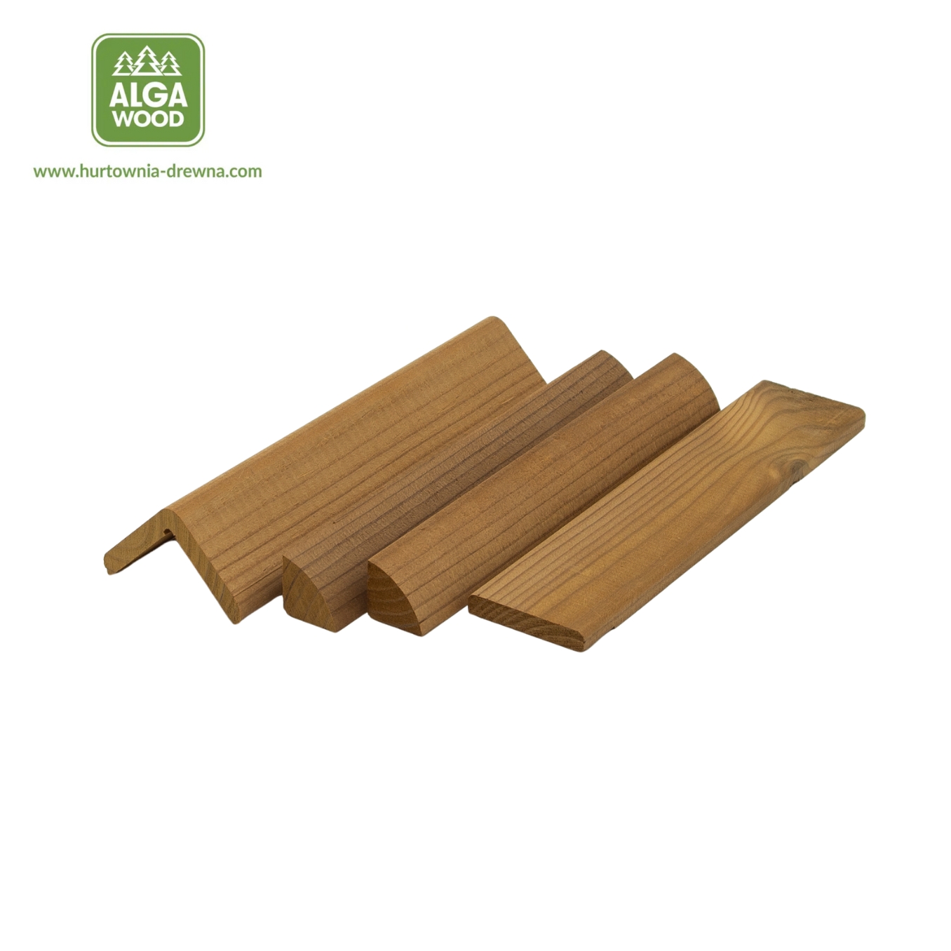 Quart de rond convexe Thermo Pin 20×20 – AlgaWood
