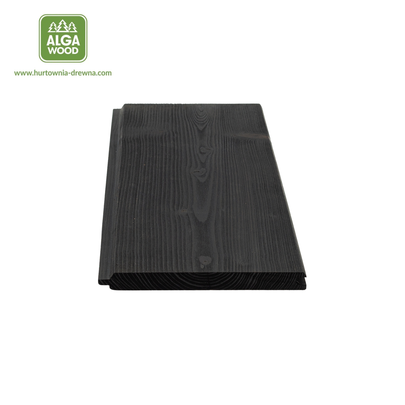 Planche brossée Thermo Świerk 19×185 classe FAZA SPECIAL BLACK NATUR – AlgaWood