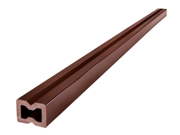 Solive de terrasse composite WPC 3 × 4 cm marron 4 m
