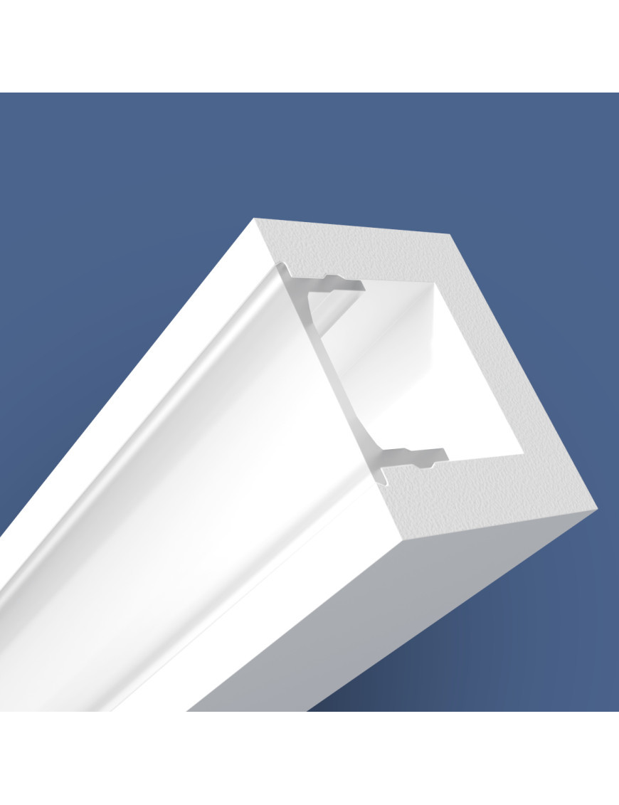 Corniche LED DL25 pour éclairage indirect