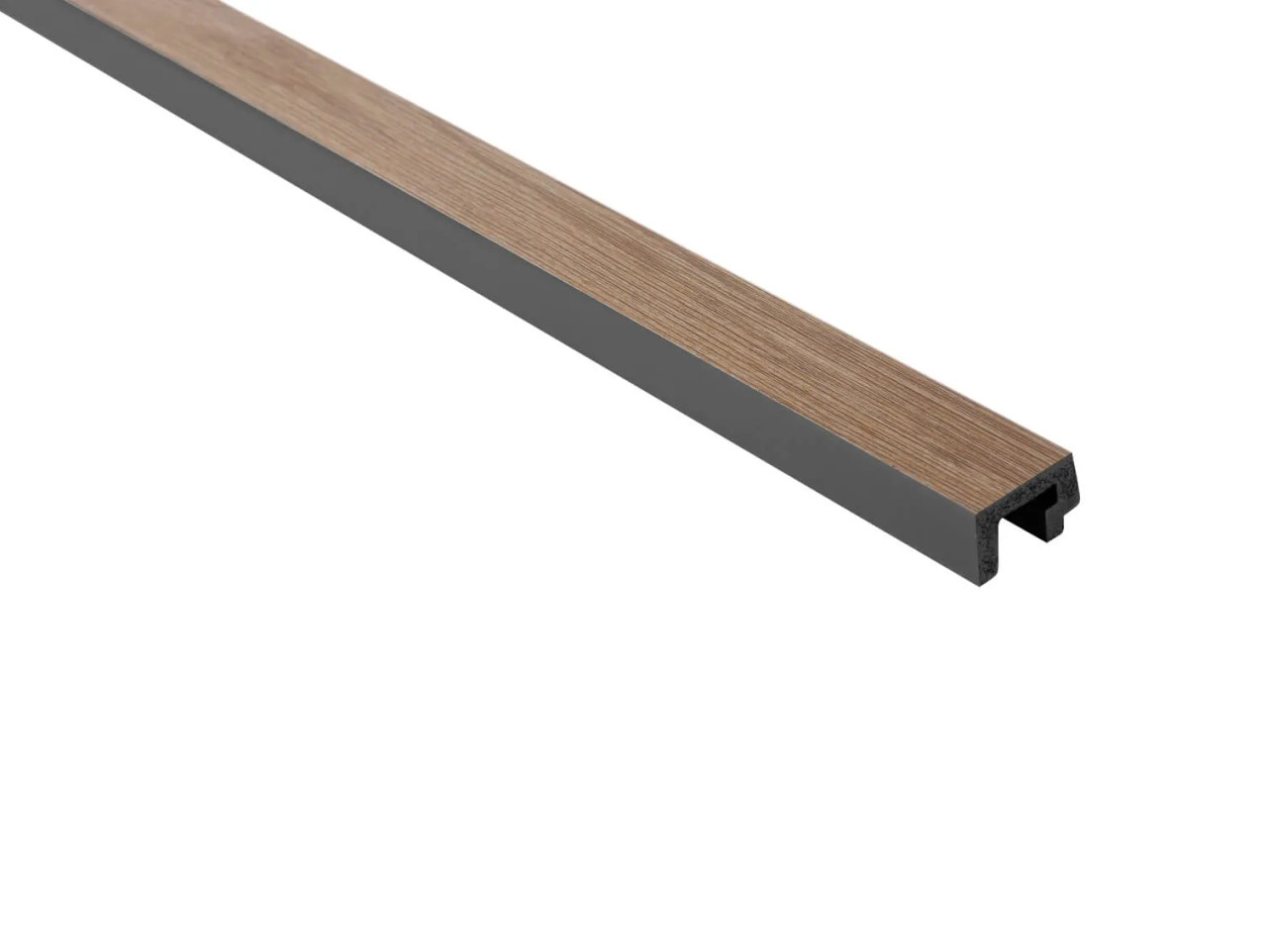 Gauche Stratifié Finition Chêne Gris L0303L