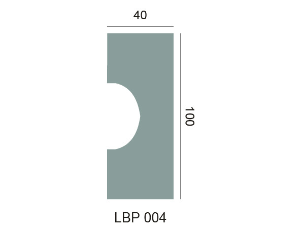 Bande de rustication LBP 004 – Rhinst