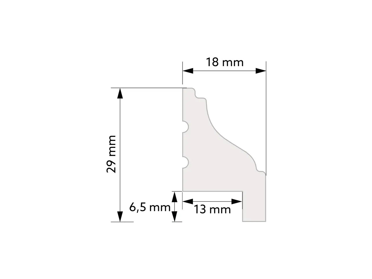 TP004 Moulure de finition – Mardom Decor
