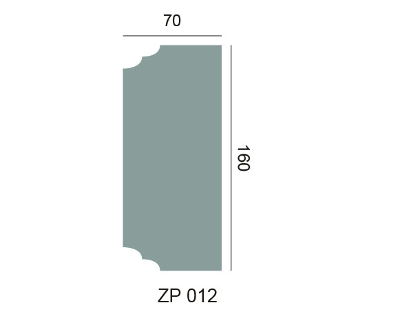 Élément d'encadrement ZP 012 – Rhinst