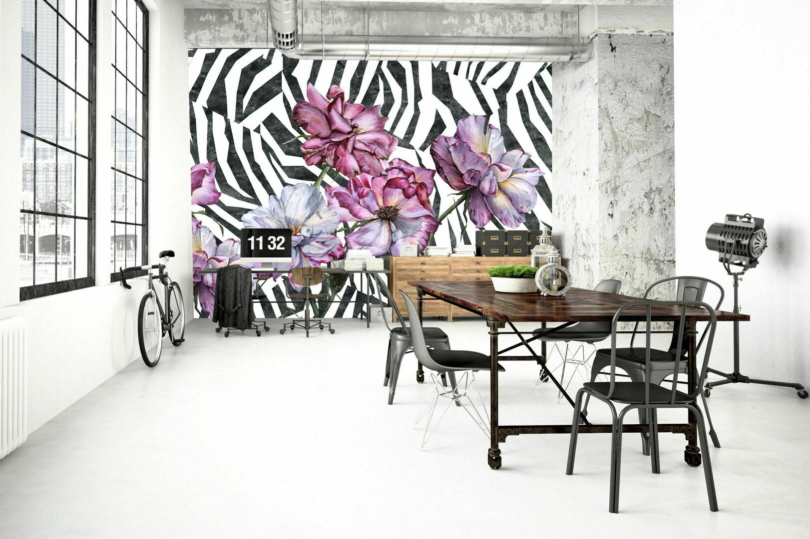 Zebra Fleur – Dekorami