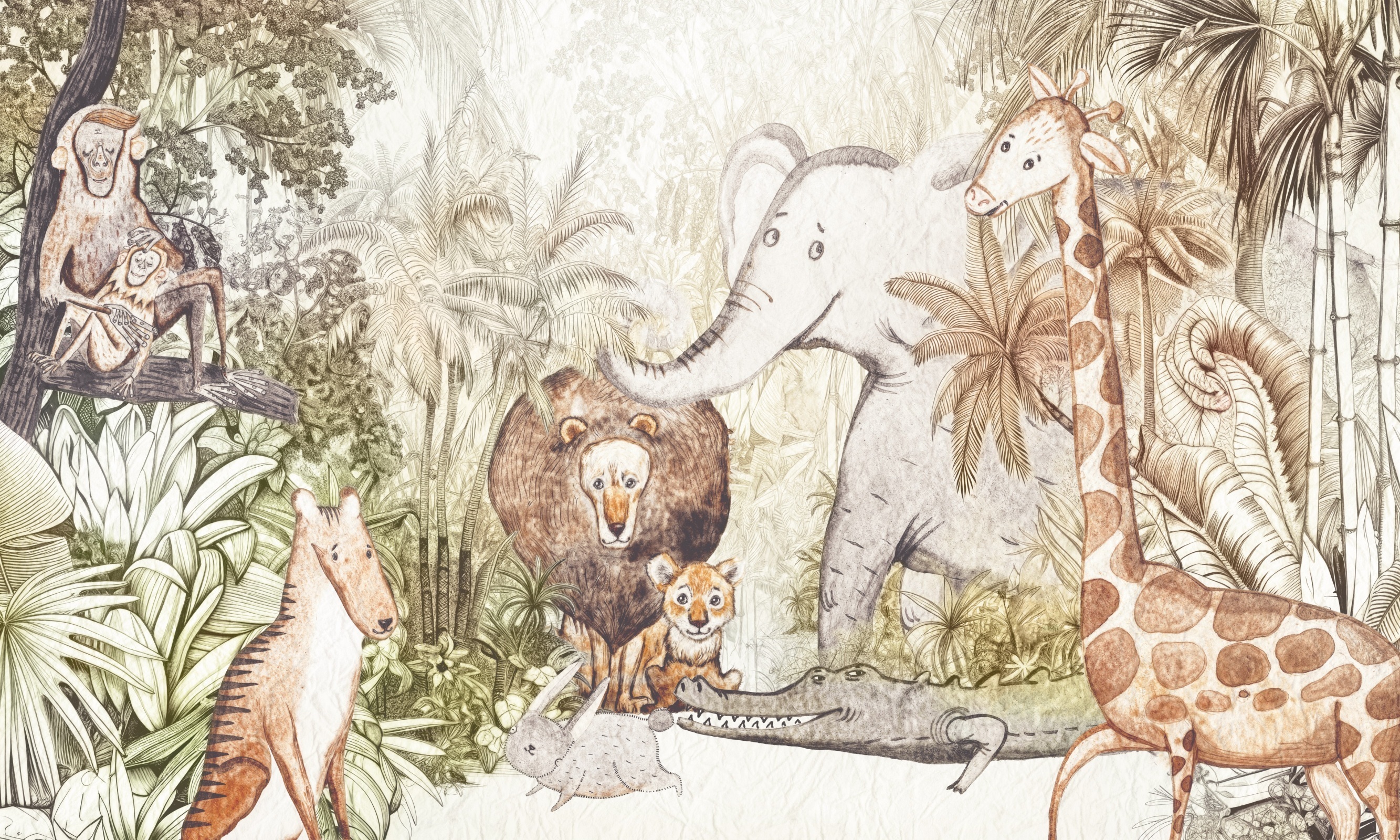 Serengeti – Dekorami