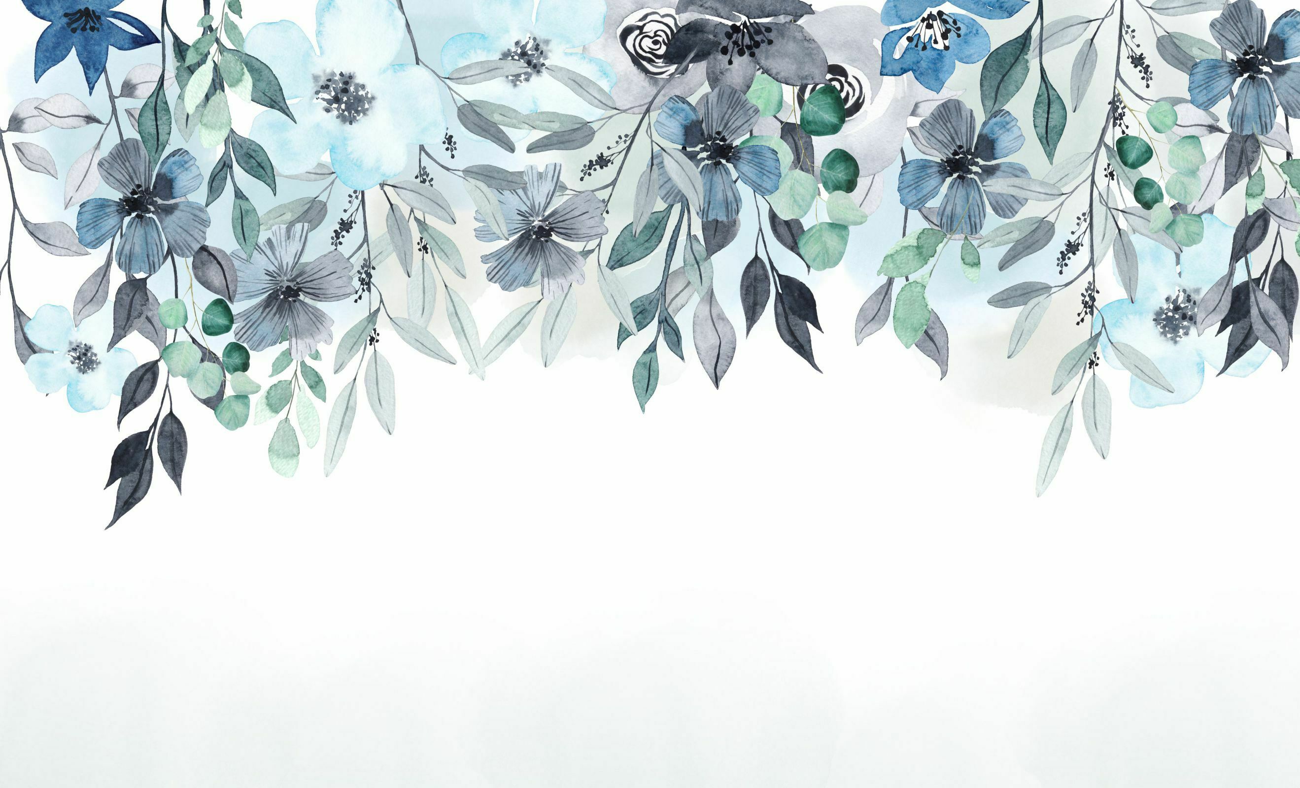 Why So Cute Floral blue