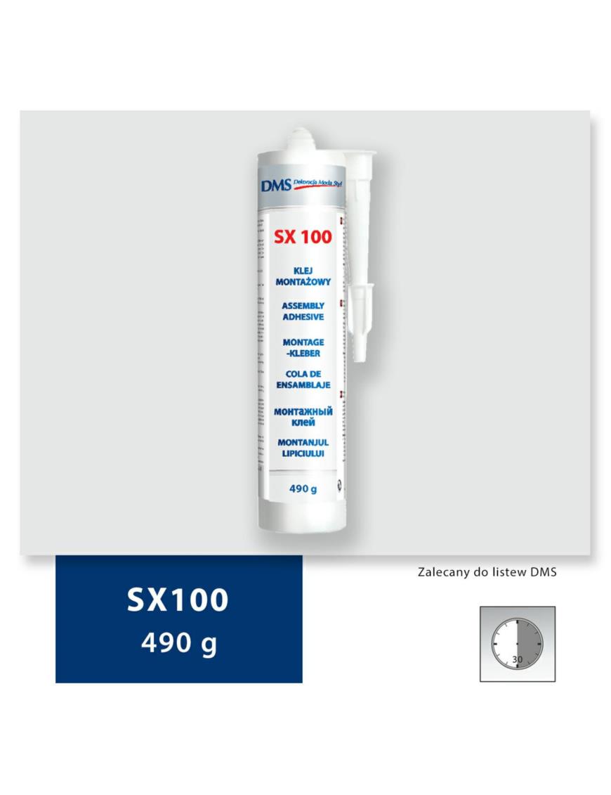 Colle de montage SX100 - Carton de 14700 g (30 pièces)