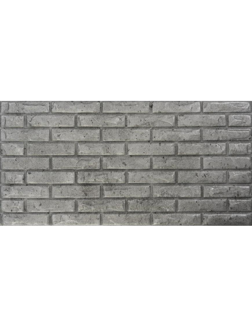 Panneau Mural décoratif Brique Béton - Carton de 26 m² (52 pièces)
