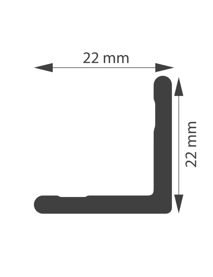 Moulure DW02N - Carton de 240 ml (120 pièces)