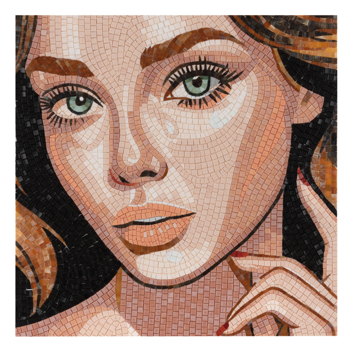 Brunette Girl – 58×58 cm