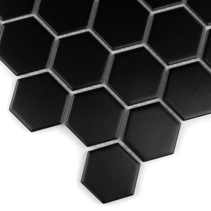 Hexagon Black 51 matt