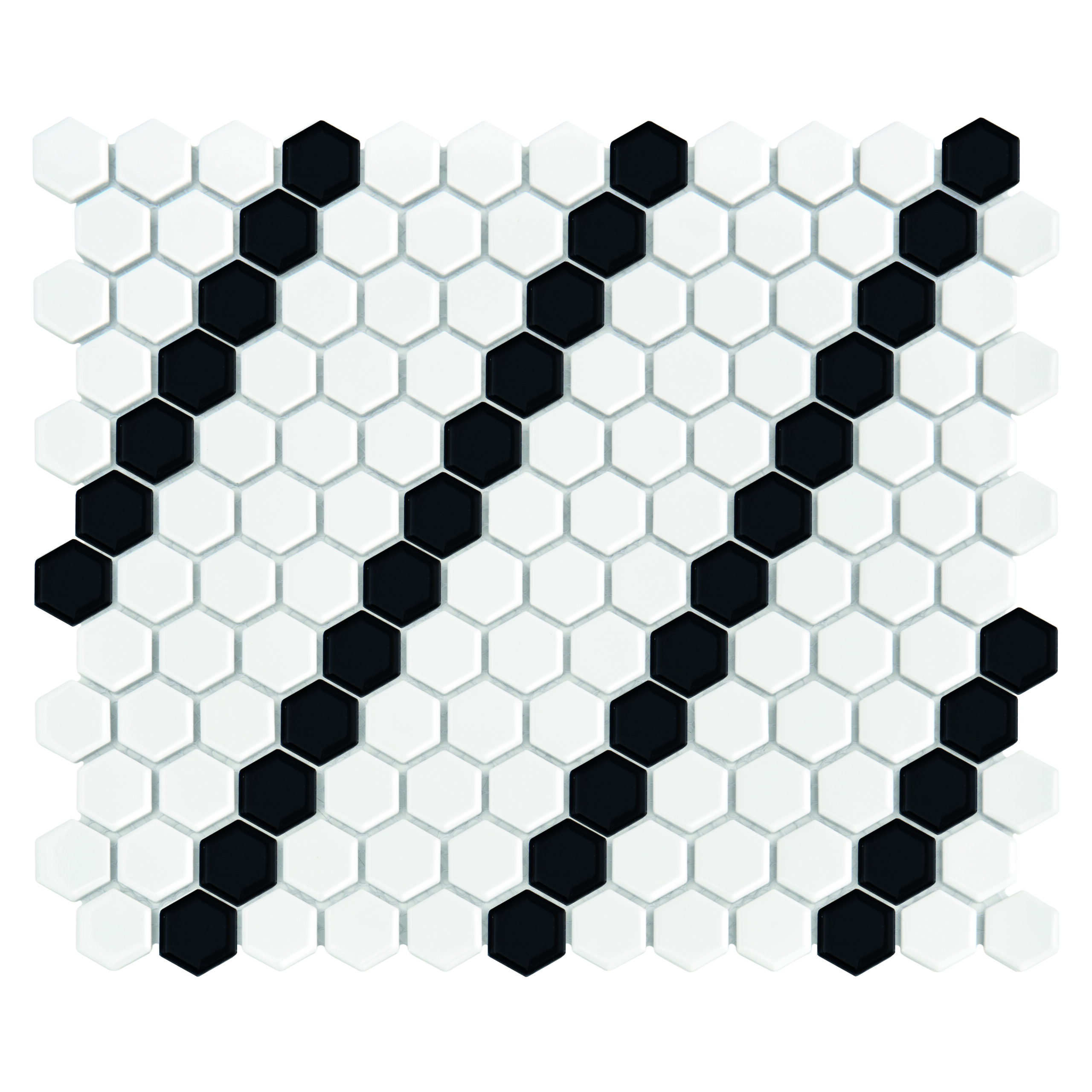 Mini Hexagon B&W Lean
