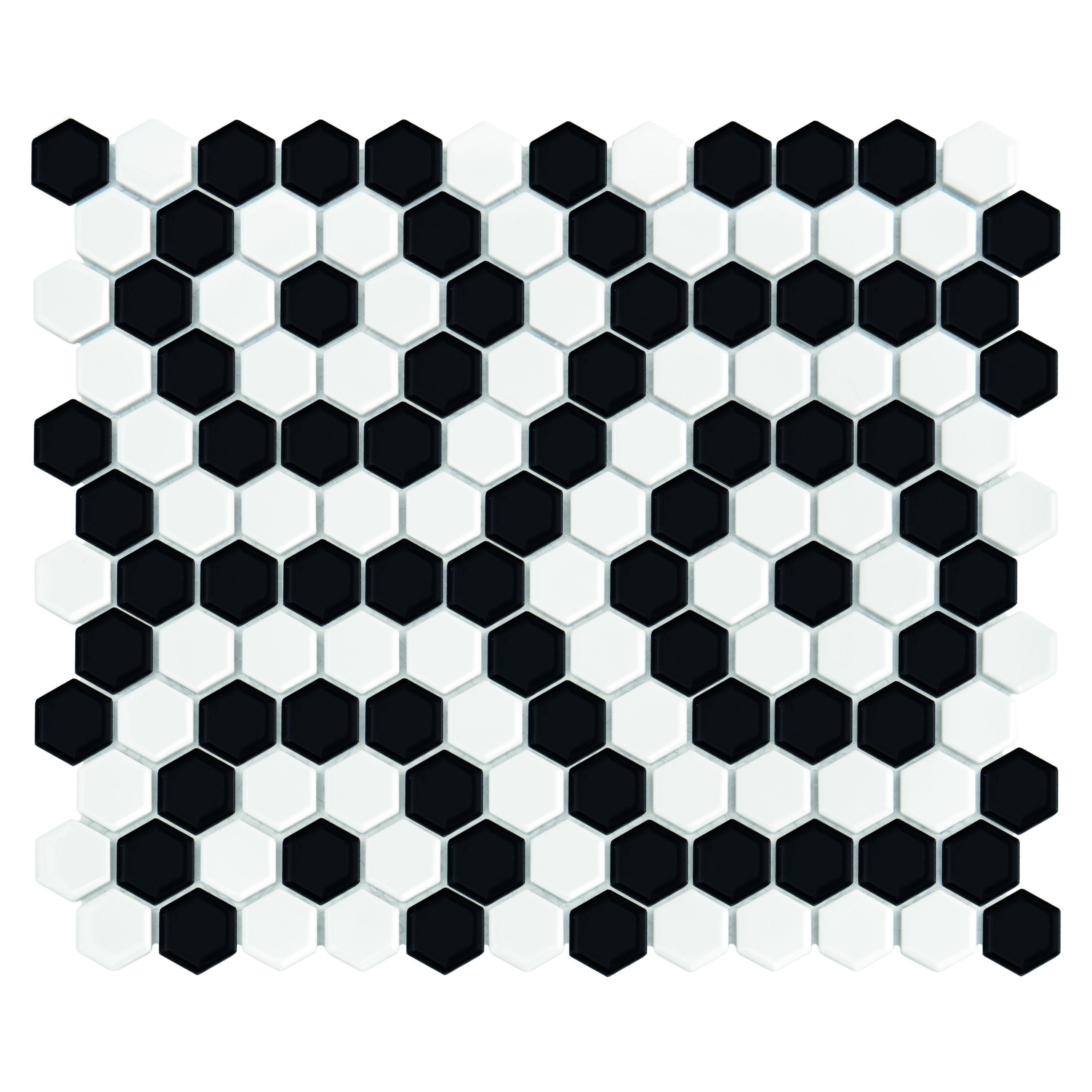 Mini Hexagon B&W Nano Premium matt