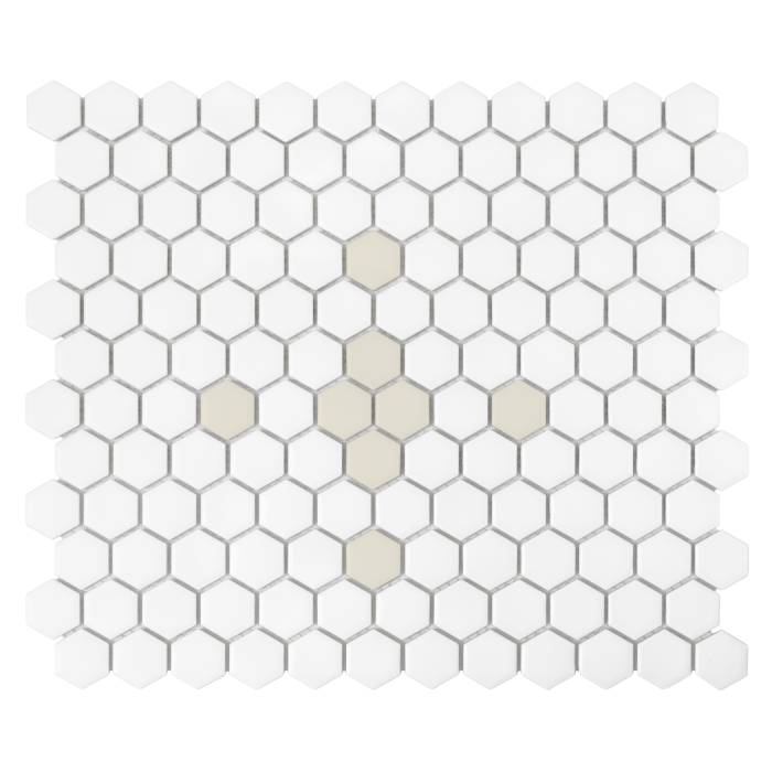 Mini Hexagon Cleo matt