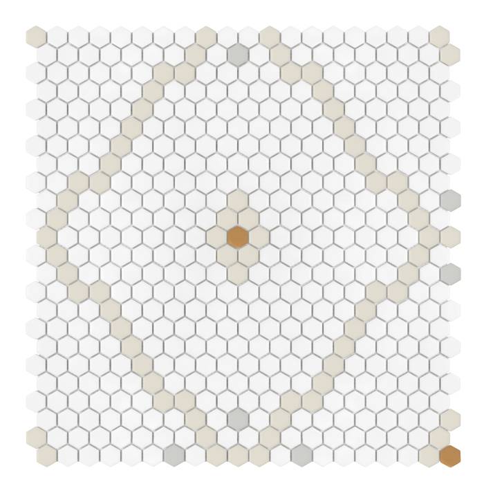 Mini Hexagon Rombdance Cotton matt