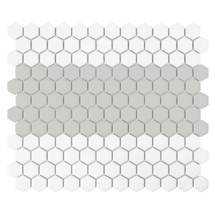 Mini Hexagon Stripe 1.A mate