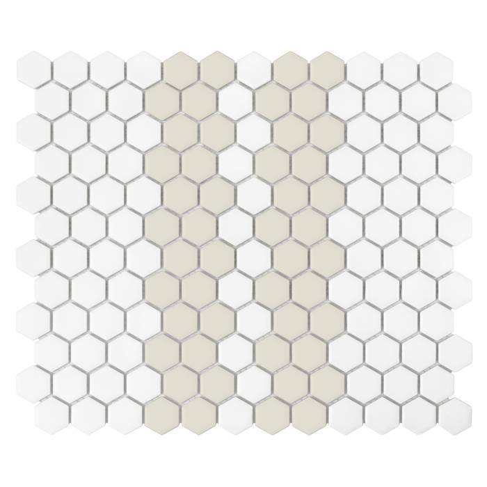 Mini Hexagon Stripe 2.1.C matt