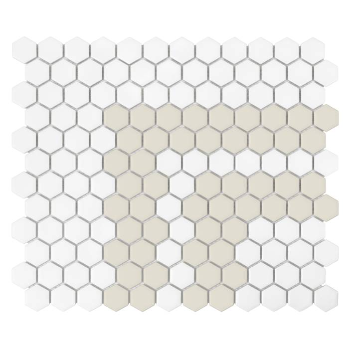 Mini Hexagon Stripe 2.3.C matt