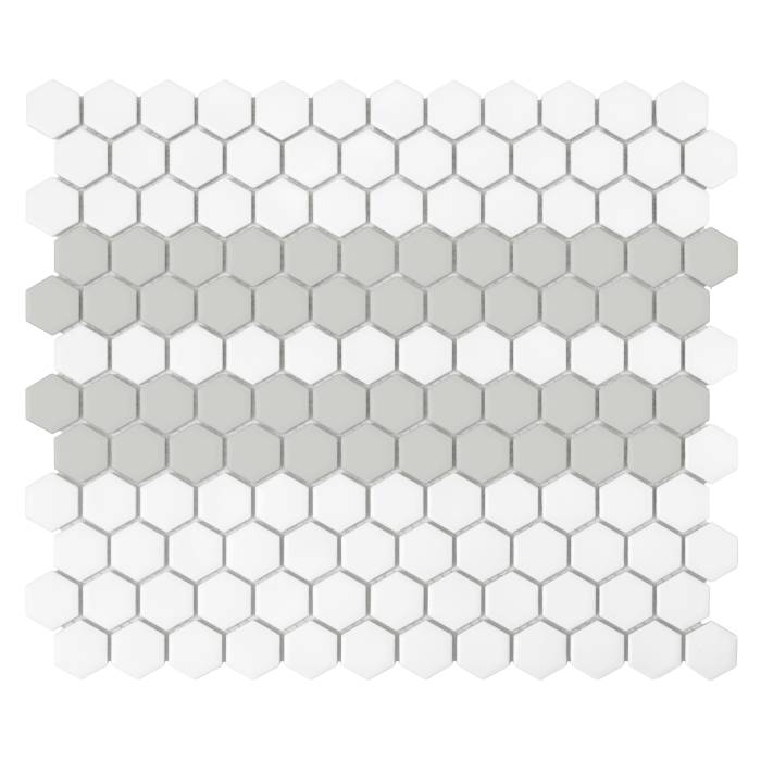 Mini Hexagon Stripe 2.A matt