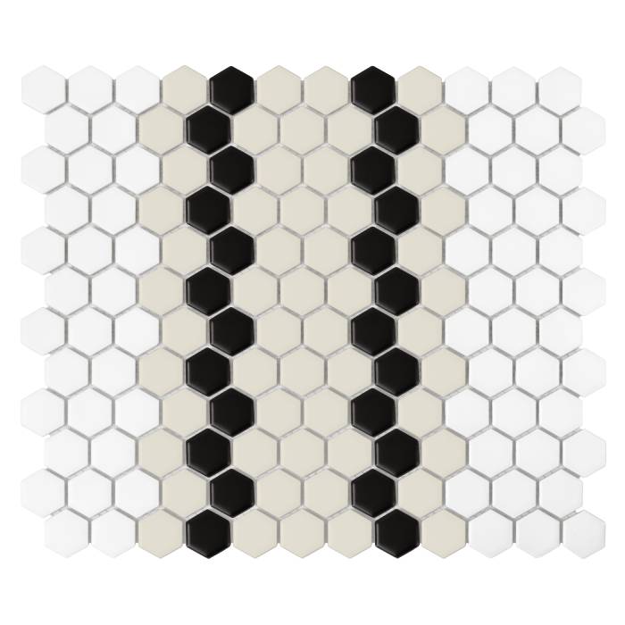 Mini Hexagon Stripe 5.1.C opaco