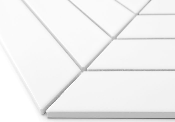 Royal Chevron White matt
