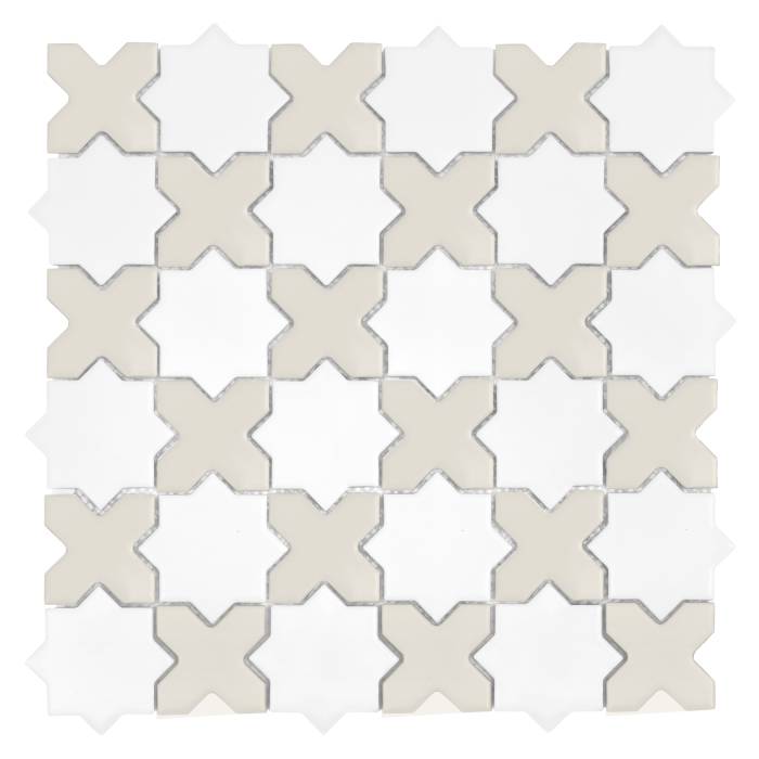 Star&Cross White Mix matt