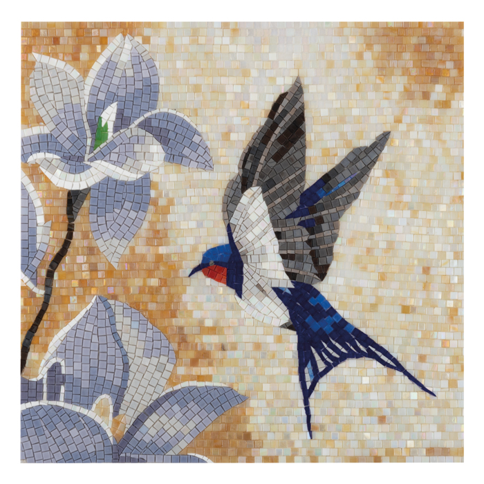 Swallow – 58×58 cm