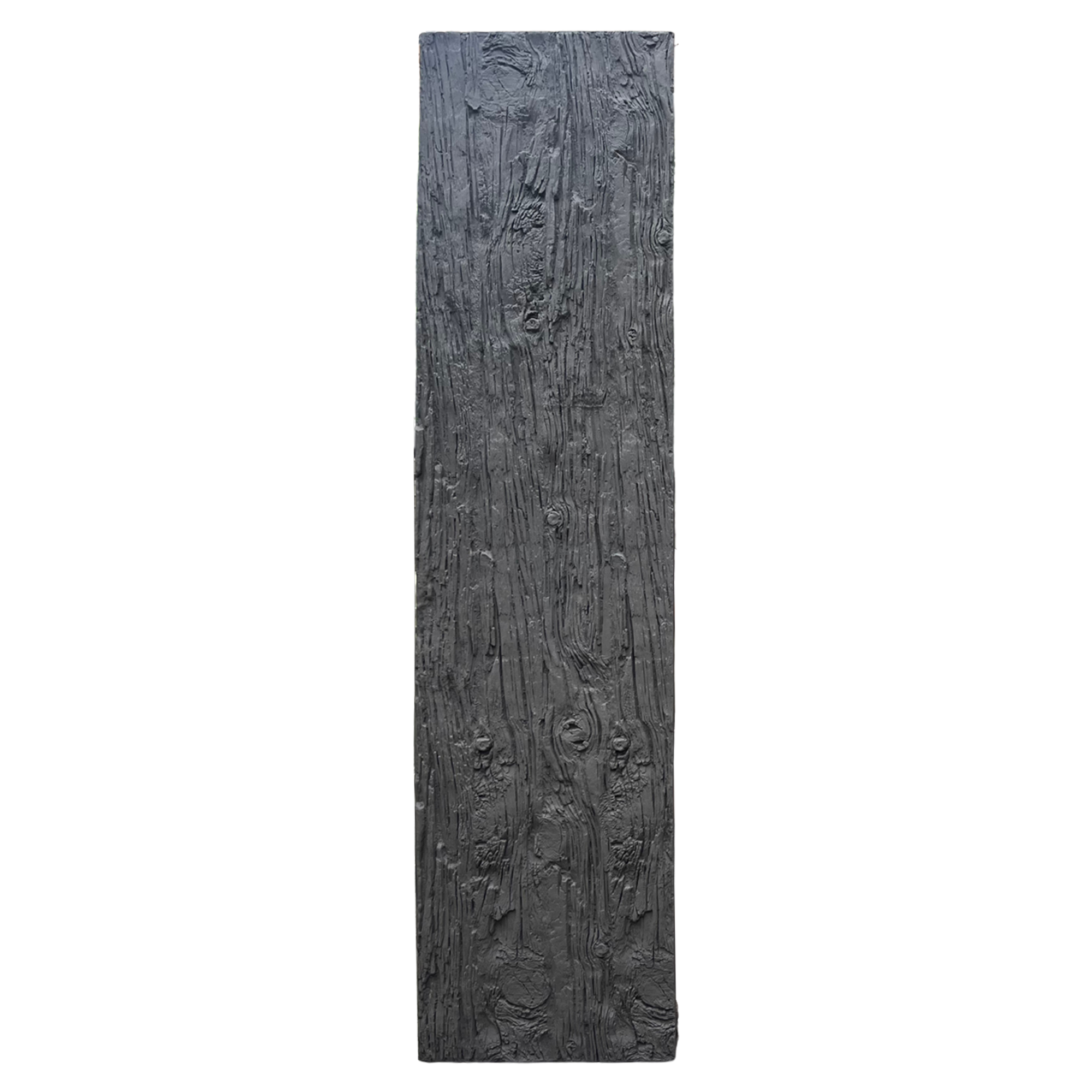Panneau mural en polyuréthane CHARRED TIMBER 300x75cm