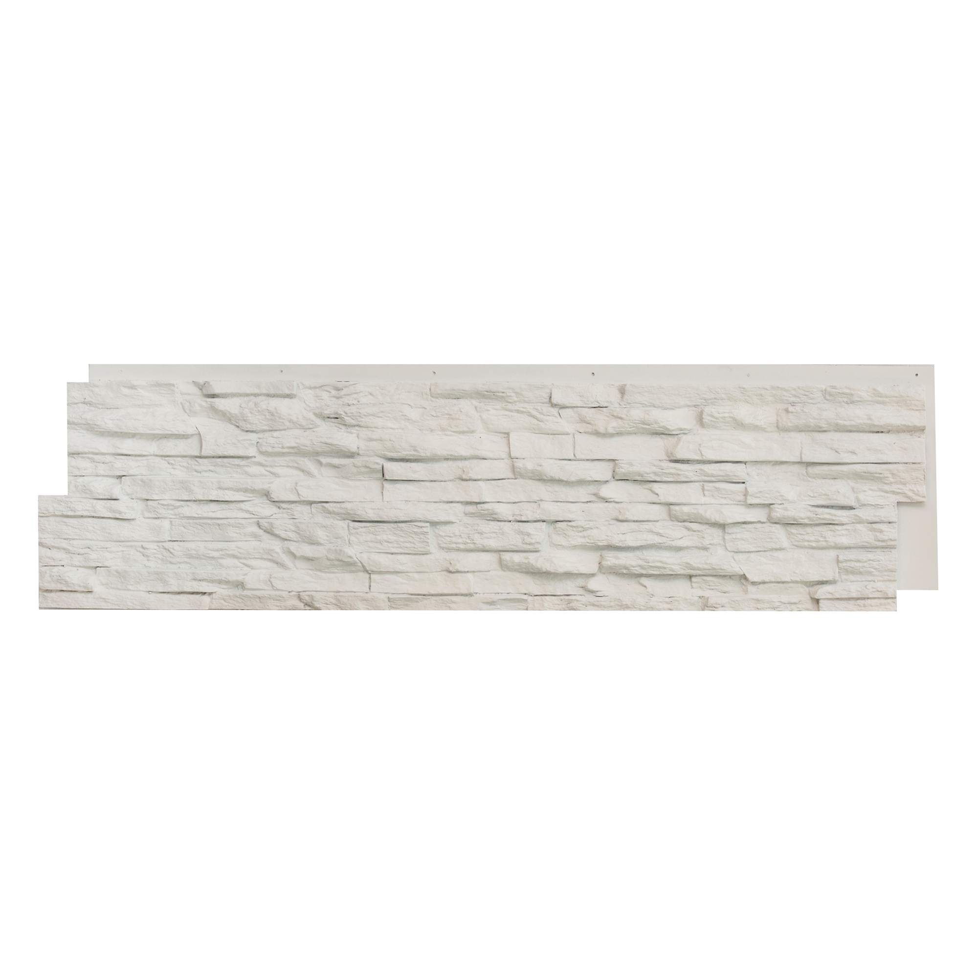 Panneau mural en polyuréthane LOFT BLANC 122x 33cm