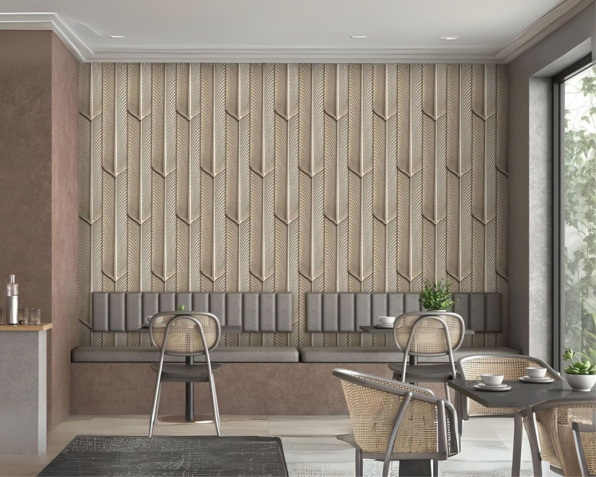 Panneau mural en polyuréthane SANFORD 20x90cm – Easy Stones
