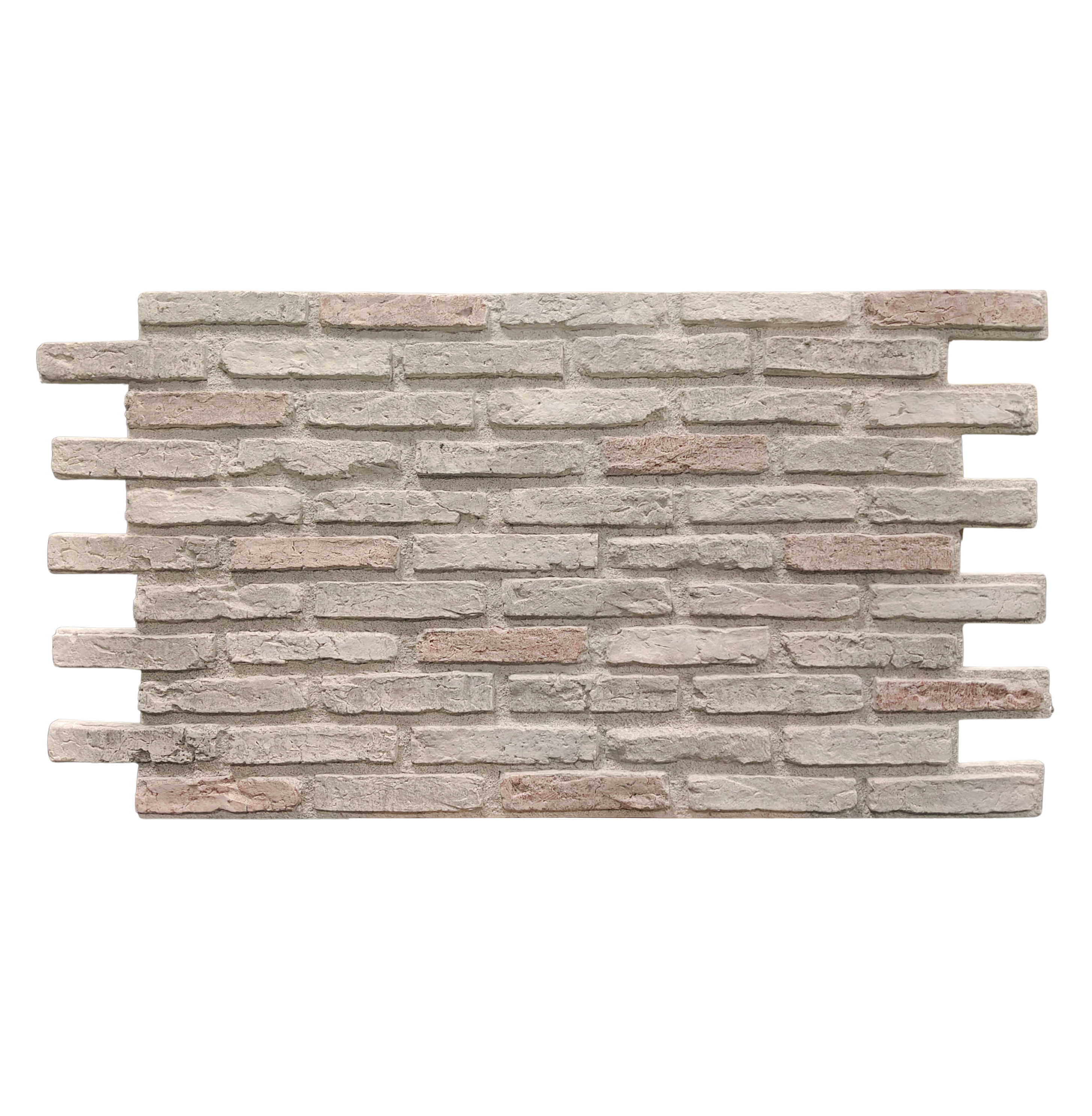 Panneau mural en polyuréthane RUSTIC WHITE 119x63cm – Easy Stones