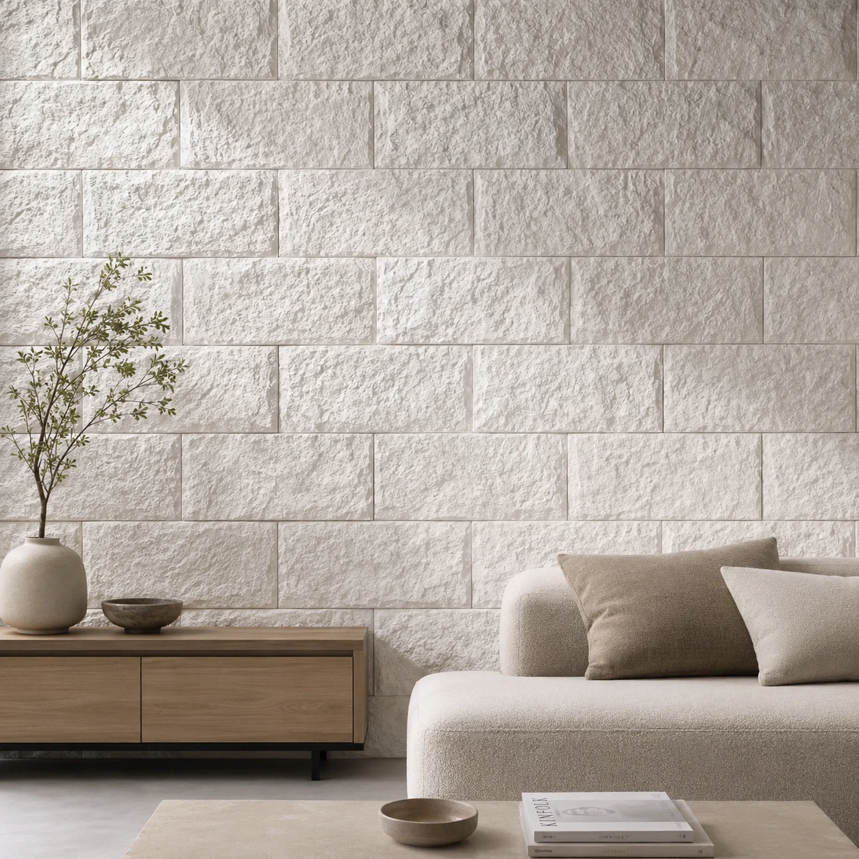 Panneau mural en polyuréthane K2 130x60cm – Easy Stones