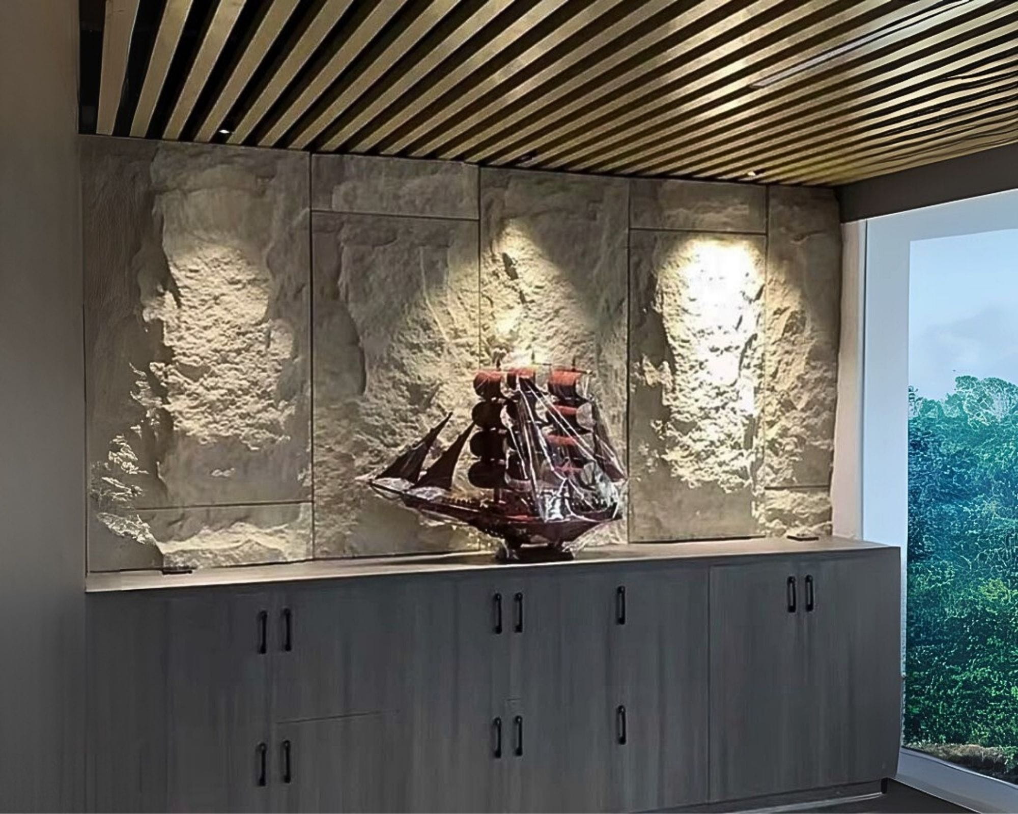 Panneau mural en polyuréthane VINSON S4 60x120cm – Easy Stones