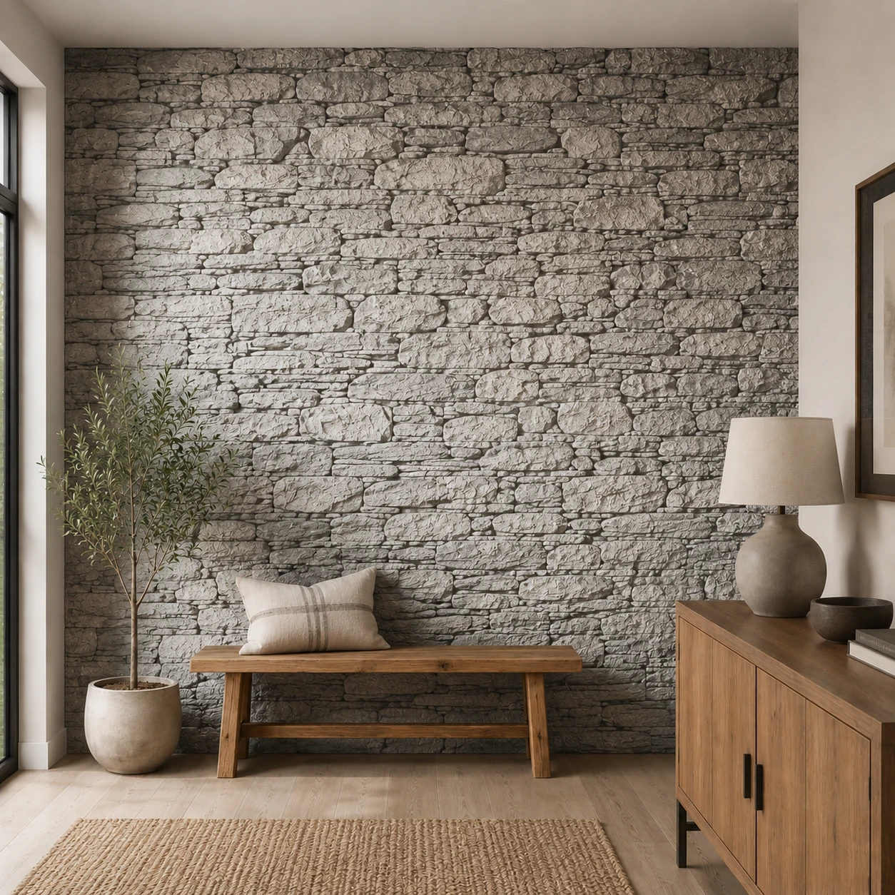 Panneau mural en polyuréthane ROCKY MOUNTAIN 150x75cm – Easy Stones