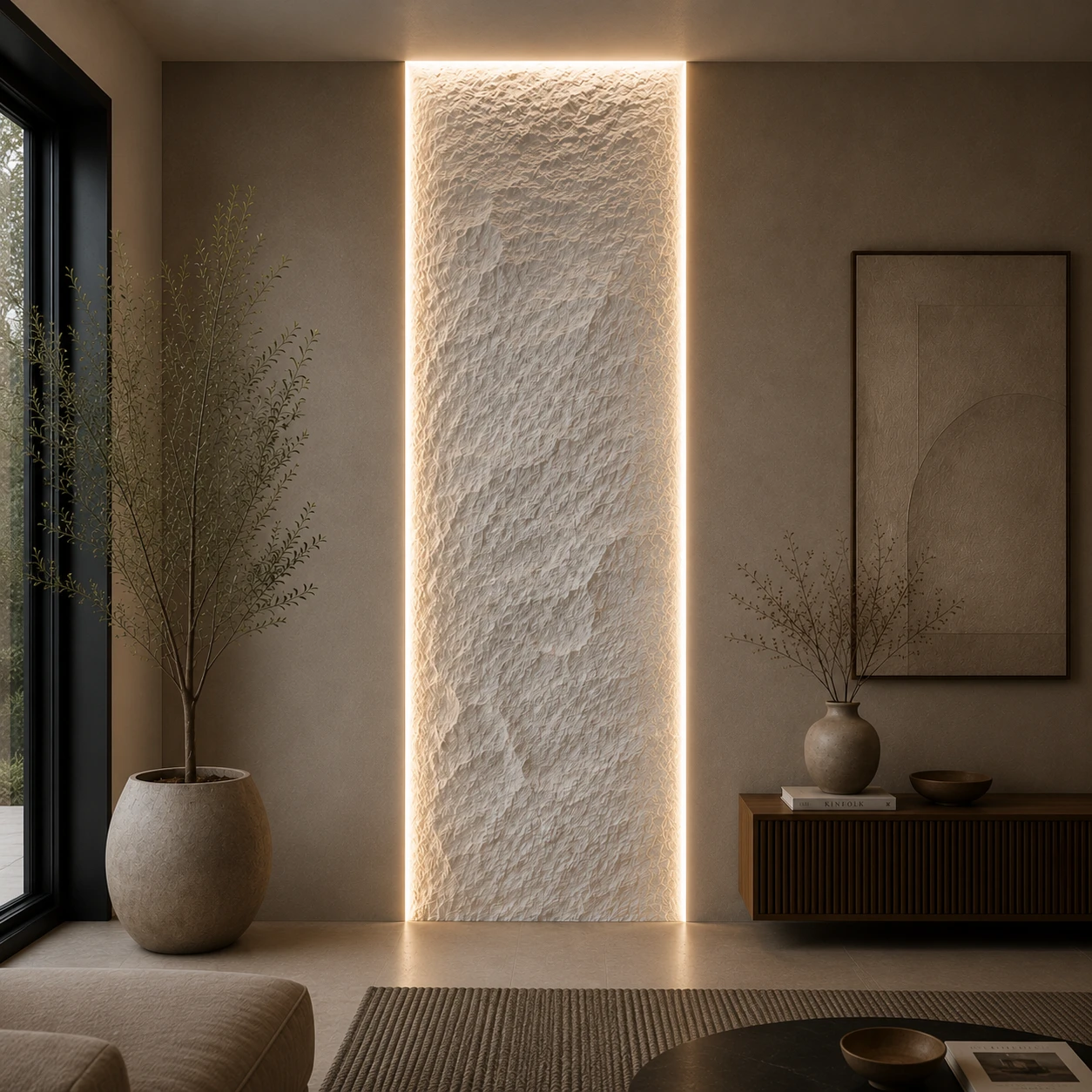 Panneau mural en polyuréthane EVEREST S3 60x120cm – Easy Stones