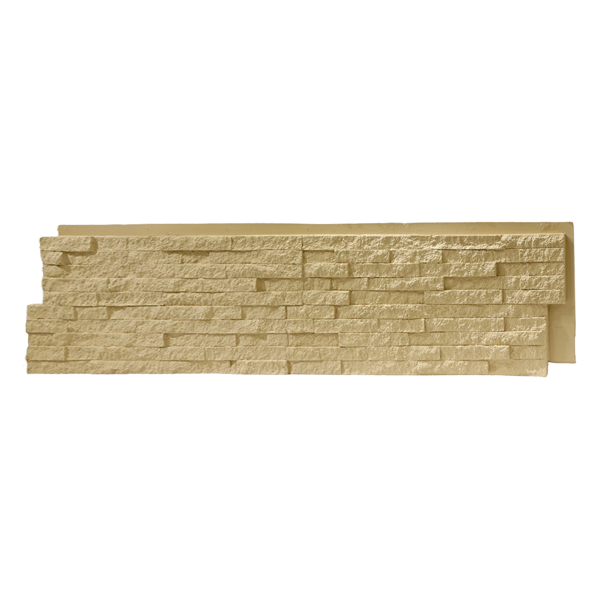 Panneau mural en polyuréthane CREAM ROCK 122x33cm