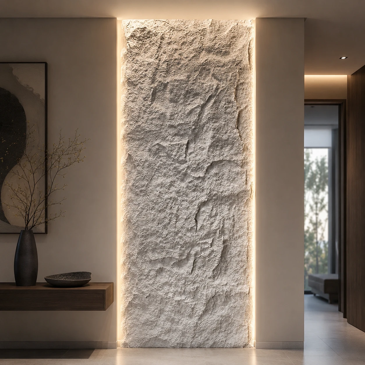 Panneau mural en polyuréthane EVEREST S9 60x120cm – Easy Stones
