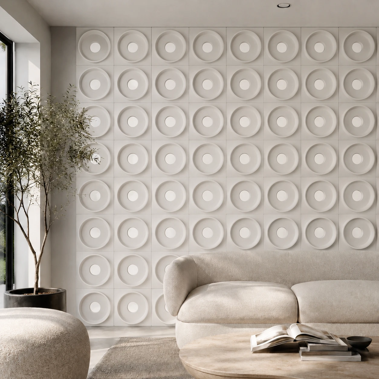 Panneau mural en polyuréthane COLUMBIA 60x120cm – Easy Stones