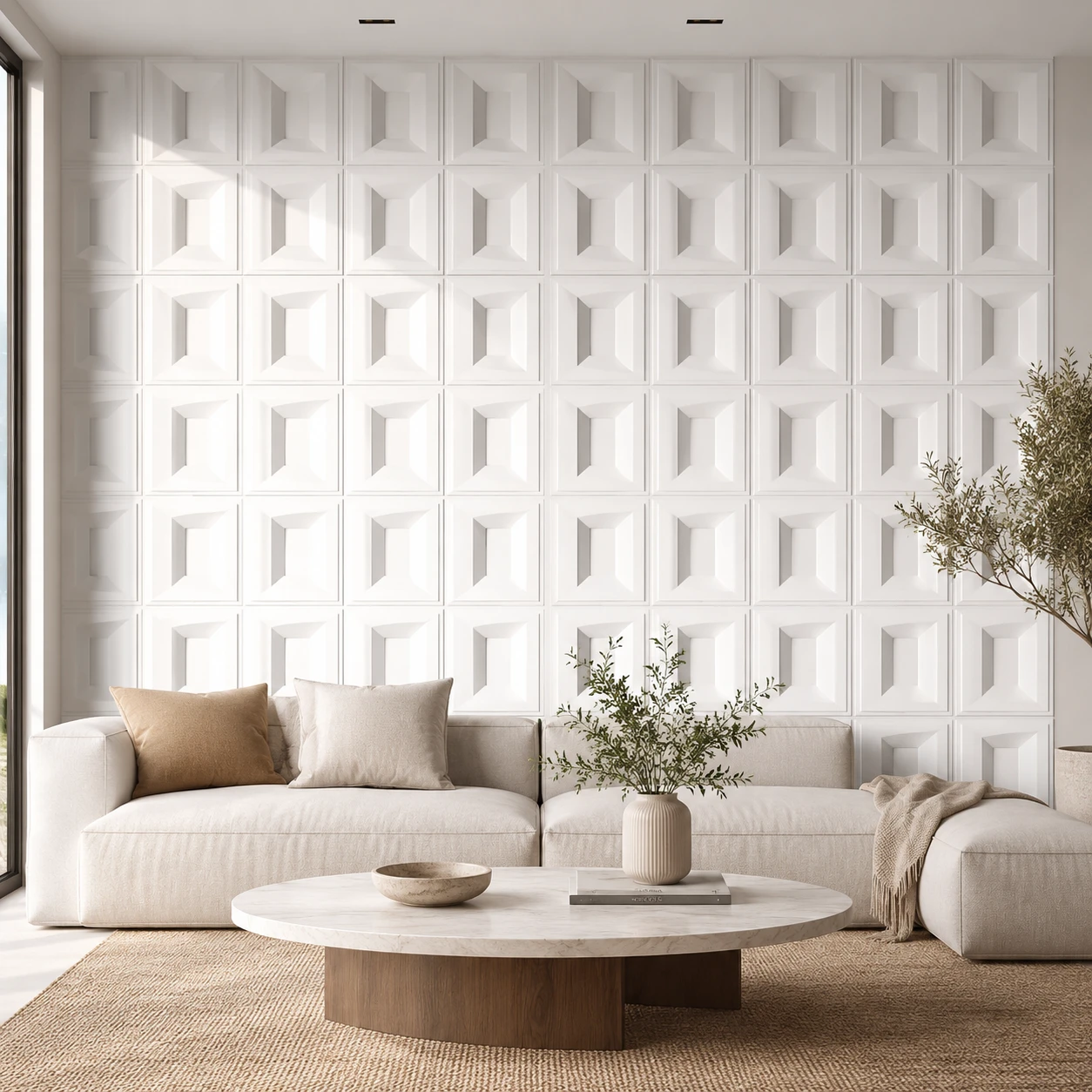 Panneau mural en polyuréthane ROBSON 60x120cm – Easy Stones