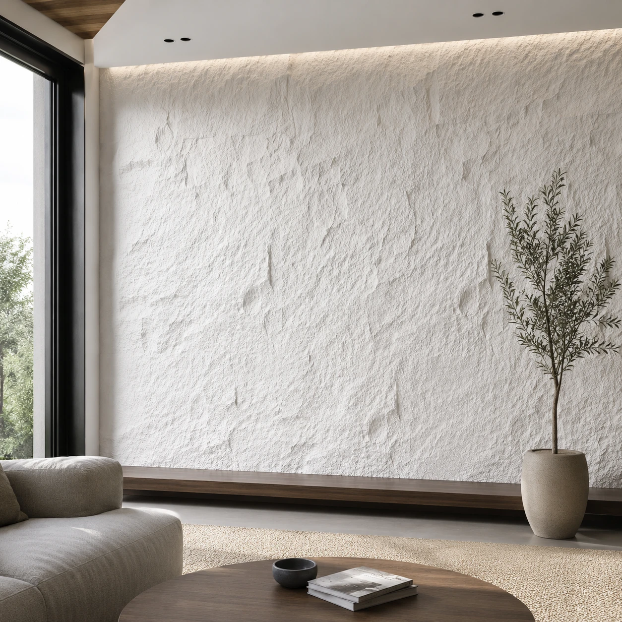 Panneau mural en polyuréthane EVEREST S5 60x120cm – Easy Stones