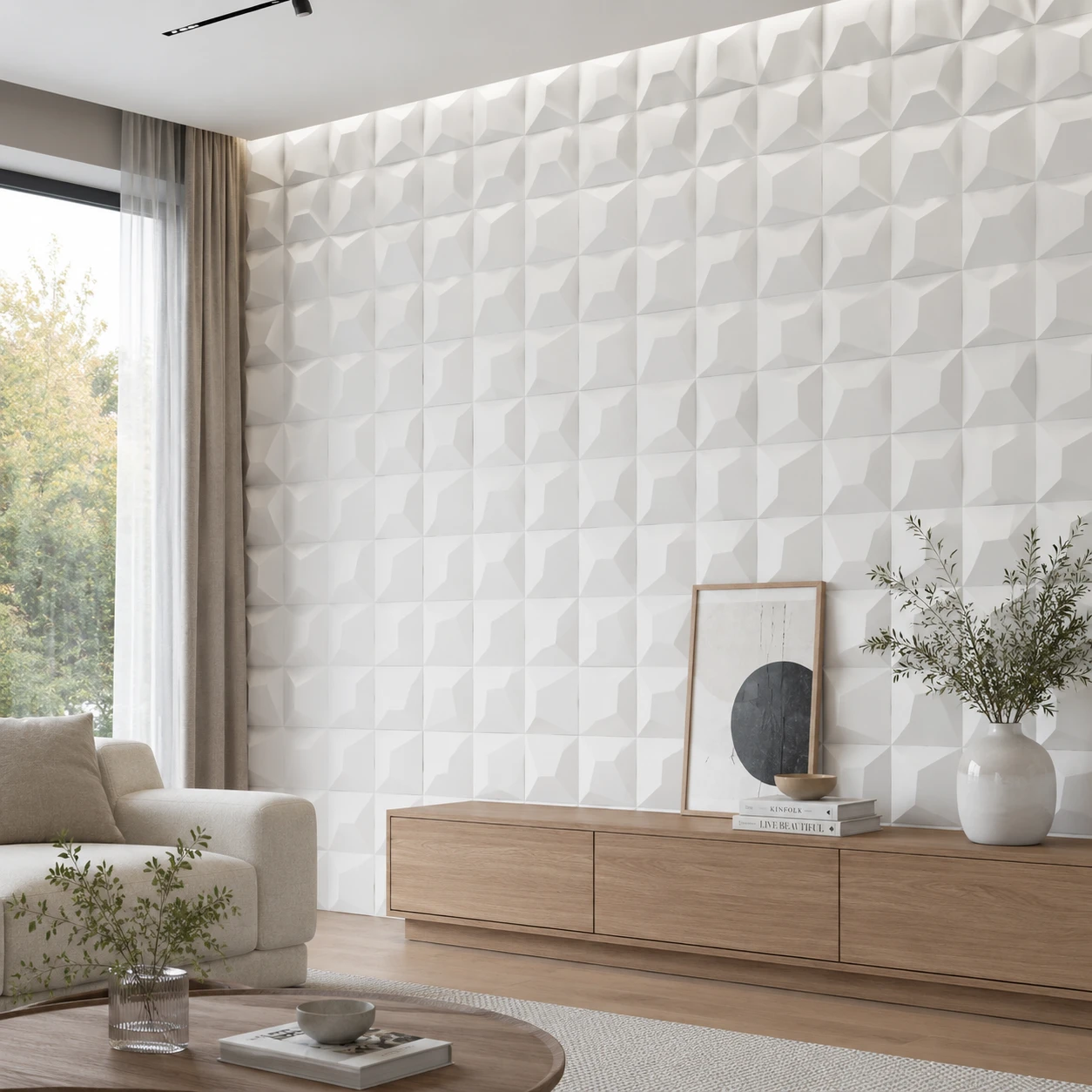 Panneau mural en polyuréthane ODIN 60x120cm – Easy Stones
