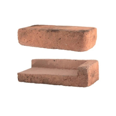Appui de fenêtre/marche arrière, finition arrondie de 3,5 cm à gauche