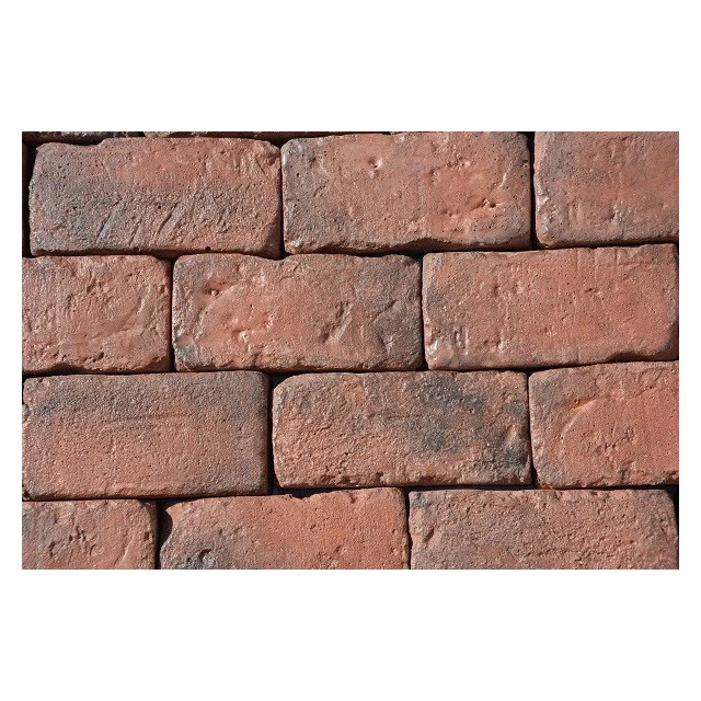 Briques de terrasse anciennes   – L : 6.5 cm x H : 13.5 cm x Ep : 3.5 cm