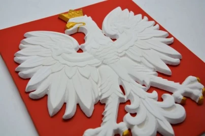 Emblems storlek 46x38 cm.