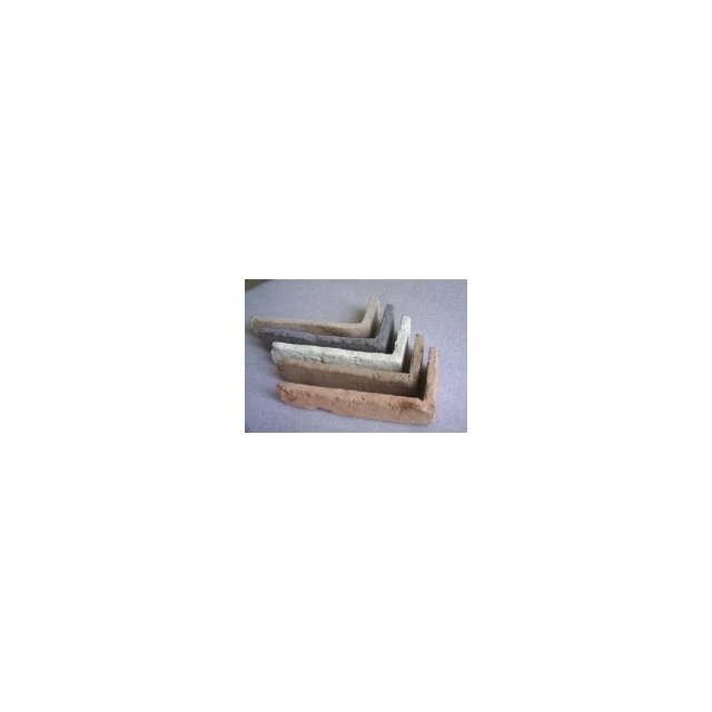 Tuile de coin anglaise en vieille brique (choisissez la couleur)