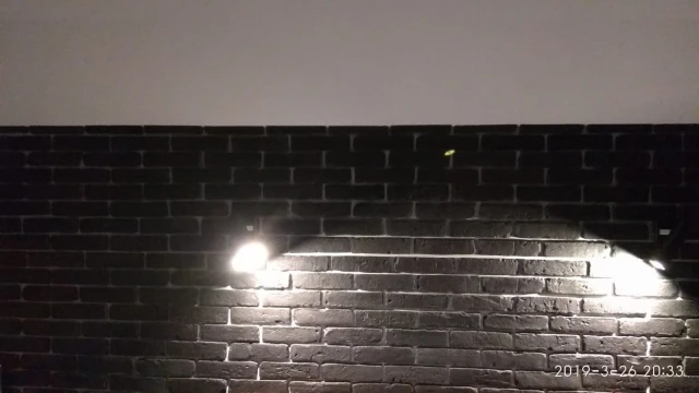 Vieille brique noire imprégnée